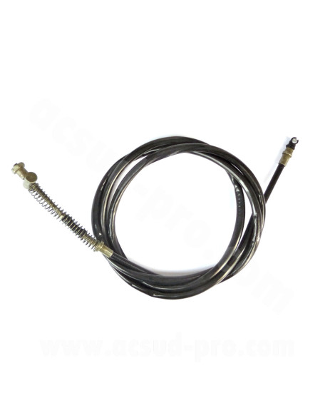 TRANSMISSION FREIN ARRIERE ADAPT. SCOOTER GY6 / PEUGEOT V-CLIC ROUE DE 10 POUCES 192cm (CABLE + GAINE)
