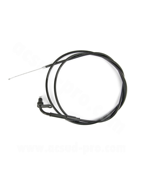 TRANSMISSION GAZ SCOOTER ADAPT. MBK 50 BOOSTER / YAMAHA 50 BWS 1990 COMPETITION / STUNT 2006-2017  (CABLE + GAINE)