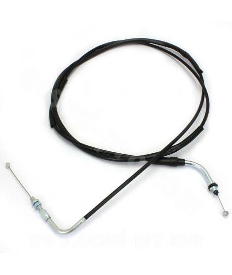 TRANSMISSION GAZ SCOOTER ADAPT. PEUGEOT KISBEE 50cc 4T 2010-2023 (OEM : 778274 / 791480) (CABLE + GAINE)