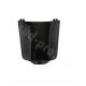 TRAPPE MOTEUR ADAPT. MBK 50 BOOSTER 2004 / YAMAHA 50 BWS 2004  NOIR METAL