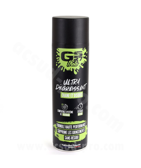 ULTRA DÉGRAISSANT CHAINE ET DISQUES 500ML GS27