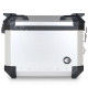 VALISE MOTO LATERALE COOCASE X2 ALUMINIUM SERIES 36 LITRES GRIS (LIVRE  LA PAIRE)