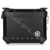 VALISE MOTO LATERALE COOCASE X2 ALUMINIUM SERIES 36 LITRES NOIR (LIVRE  LA PAIRE)