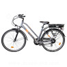 VELO DE VILLE ELECTRIQUE EZO BELLEVILLE 28 - 500Wh GRIS-ORANGE