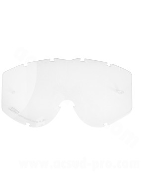 VERRE DE REMPLACEMENT TRANSPARENT  POUR LUNETTE 3301