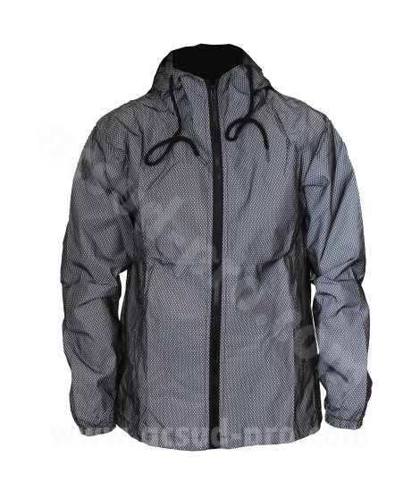 VESTE DE VELO 3D REFLECHISSANTE AVEC CAPUCHE TAILLE XL