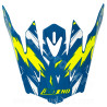 VISIERE CASQUE CROSS NOEND CRACKED ENFANT BLEU