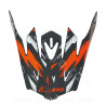 VISIERE CASQUE CROSS NOEND CRACKED ENFANT ORANGE