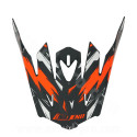 VISIERE CASQUE CROSS NOEND CRACKED ORANGE