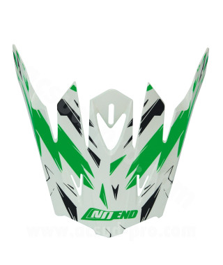 VISIERE CASQUE CROSS NOEND CRACKED VERT