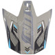 VISIERE CASQUE CROSS NOEND DAGGER GRIS / BLEU MAT