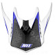 VISIERE CASQUE CROSS NOEND DEFCON BY OCD WHITE/BLUE TX696