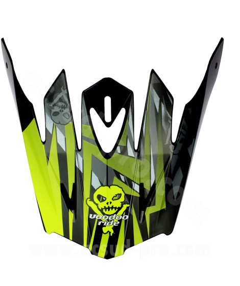 VISIERE CASQUE CROSS VOODOO RIDE ICON GREEN SC15