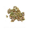 VIS M4X10 + 20 AGRAFES DE CARROSSERIE (SACHET DE 20 PIECES)