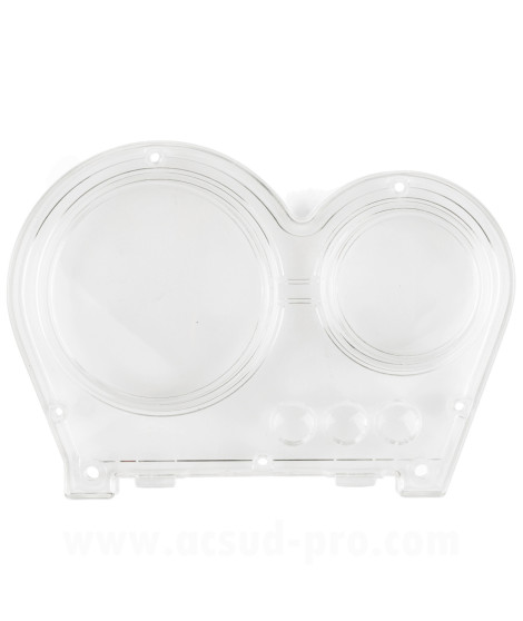 VITRE DE COMPTEUR ADAPT. MBK NITRO / YAMAHA AEROX 1998-2012 ( OEM: 5PU-H353K-0100 )