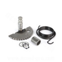 AXE DE KICK COMPLET ADAPT PEUGEOT KISBEE V-CLIC SYM 50 ORBIT 4T TNT MOTOR ROMA BOSTON  50cc 4T 10 POUCES  (GY6 139QMA/B)