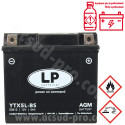 BATTERIE LANDPORT LTX5L-BS 12V 4Ah SANS ENTRETIEN AGM (SCARABEO/VIVACITY/DERBI DRD PRO/KYMCO AGILITY/QUAD SPIDER 110cc)