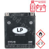 BATTERIE LANDPORT LTX7L-BS 12V 6Ah  SANS ENTRETIEN AGM (HONDA PANTHEON SH S-WING SH DYLAN YAMAHA YBR 125) (EQUIVALENT YTX7L-BS)