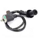 BOBINE HAUTE TENSION SCOOTER ADAPT  SCOOTER CHINOIS GY6 139QMB 4T E3 TNT MOTOR ROMA 4T E3 SYM 50 ORBIT 4T KYMCO 50 AGILITY 4T