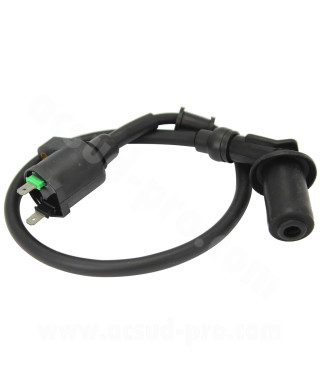 BOBINE HAUTE TENSION SCOOTER ADAPT SCOOTER CHINOIS GY6 139QMB 4T E3  TNT MOTOR ROMA 4T E3 SYM 50 ORBIT 4T KYMCO 50 AGILITY 4T