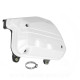BOITIER FILTRE A AIR COMPLET ADAPT MBK 50 BOOSTER 1990-2003 STUNT 1990-2003 YAMAHA 50 BWS 1990-2003 BLANC (OEM: 3AA-E4400-00 )