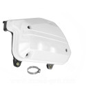BOITIER FILTRE A AIR COMPLET ADAPT MBK 50 BOOSTER 1990-2003 STUNT 1990-2003 YAMAHA 50 BWS 1990-2003 BLANC (OEM: 3AA-E4400-00 )