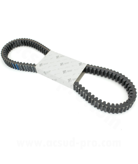 COURROIE MAXISCOOTER ORIGINE PIAGGIO 400 MP3 X8 X-EVO BEVERLY 500 X9 APRILIA 400-500 ATLANTIC GILERA 500 NEXUS  ( OEM : 832738 )