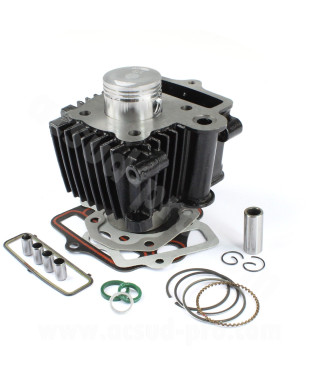 CYLINDRE PISTON MOTO TNT FONTE ADAPT REPLIQUES DAX CITY SKYTEAM 50cc YAMASAKI KYMCO KPW EUROCKA4T Ø39 (MOTEUR 139FMB)