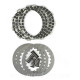 EMBRAYAGE MOTO CARENZI  KEVLAR  ADAPT MINARELLI 50 AM6 MBK 50 X-POWER X-LIMIT YAMAHA 50 TZR DTR PEUGEOT 50