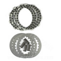 EMBRAYAGE MOTO CARENZI  KEVLAR  ADAPT MINARELLI 50 AM6 MBK 50 X-POWER X-LIMIT YAMAHA 50 TZR DTR PEUGEOT 50