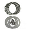 EMBRAYAGE MOTO CARENZI  KEVLAR  ADAPT MINARELLI 50 AM6 MBK 50 X-POWER X-LIMIT YAMAHA 50 TZR DTR PEUGEOT 50
