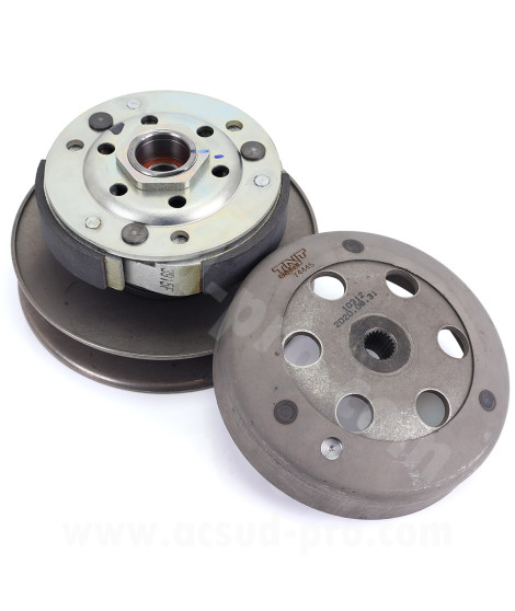 EMBRAYAGE SCOOTER TNT COMPLET ADAPT PIAGGIO 50 LIBERTY ZIP PRIMAVERA SPRINT 4T EURO4 EURO5 2017-2022 APRILIA 50 SXR 2021
