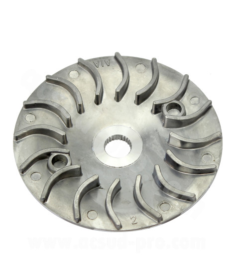 FLASQUE JOUE FIXE VARIATEUR ALU SCOOTER ADAPT PEUGEOT 50 TWEET 4T VIVACITY 4T SPEEDFIGHT 4T SYM 50 JET 4T FIDLLE 2 4T