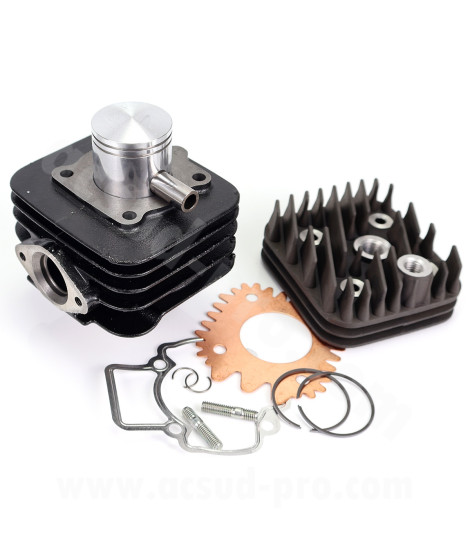 HAUT MOTEUR SCOOT TOP PERF FONTE ADAPT PIAGGIO 50 ZIP 2T TYPHOON LIBERTY 2T GILERA 50 STALKER ICE APRILIA 50 SR AIR