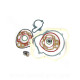 JOINT MOTEUR COMPLET MOTO ADAPT MINARELLI AM6 50CC BETA 50 RR MBK 50 X-POWER YAMAHA 50 TZR PEUGEOT 50 XPS RIEJU 50 RS (POCHETTE)
