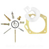 KIT REPARATION CARBURATEUR  ADAPT PEUGEOT 50 TKR SPEEDFIGHT BUXY ELYSEO TREKKER KYMCO 50 AGILITY DINK PEOPLE GY6 50cc 2T