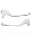LEVIER SCOOTER ADAPT MBK BOOSTER 2004  STUNT  YAMAHA BWS  2004  SLIDER BLANC (LA PAIRE)