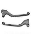 LEVIER SCOOTER ADAPT MBK BOOSTER 2004  STUNT YAMAHA BWS 2004  SLIDER  IMITATION CARBONE (LA PAIRE)