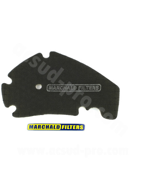MOUSSE FILTRE A AIR CARENZI BY MARCHALD ADAPT PIAGGIO 125-500cc BEVERLY X9-EVO MP3 X10 X7 APRILIA ATLANTIC SR-MAX GILERA NEXUS
