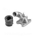PIPE ADMISSION SCOOTER  SOUPLE ADAPT PEUGEOT TREKKER TKR-VIVACITY-ELYSTAR AC 50 2T-TREKKER 100 - SPEEDFIGHT