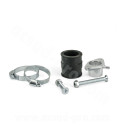 PIPE ADMISSION SCOOTER SOUPLE ADAPT PEUGEOT 50 TKR TREKKER SPEEDFIGHT BUXY ELYSEO VIVACITY (ENSEMBLE AVEC PIPE + RACCORD)