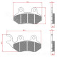PLAQUETTE DE FREIN MAXISCOOTER BRENTA ADAPT SYM FIDDLE JET 4 ORBIT PGO PEUGEOT TWEET 50 125cc (HOMOLOGUEE ECE R90) BR3099