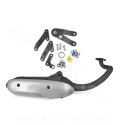 POT D'ECHAPPEMENT SITO SCOOT ADAPT MBK 50 NITRO 1997-2003 YAMAHA 50 AEROX 1997-2003 MALAGUTTI 50 F15 FIREFOX F12 (REF 0587)