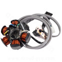 STATOR ALLUMAGE MAXISCOOTER ADAPT PIAGGIO 125 LIBERTY 1998-2005 125 VESPA ET4 1998-2005 125 HEXAGON LX4 JUSQU'A 1997
