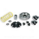 VARIATEUR MAXISCOOTER MALOSSI MULTIVAR 2000 ADAPT PEUGEOT 125cc DJANGO TWEET LXR  SYM 125CC GTS FIDDLE LONGJIA EASYMAX 125cc
