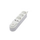 Occasion -CHACON Bloc multiprise avec interrupteur 3 prises 16 A et 2 sorties USB 2 A, câble 1,5 m blanc