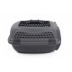 Occasion -Caisse de transport pour chat M.PETS ECO GIRO - Cage en plastique - Taille S - Gris