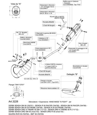 Occasion- Ligne Complète  X-FIGHT DRD SM/R - Homologué