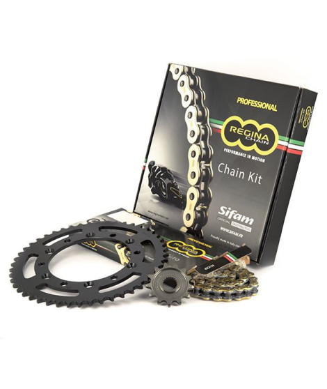Kit Chaine Origine Gilera 50 Rk-hak-Gsm 1998-2000 13x46 - 420 Sans Joints Toriques